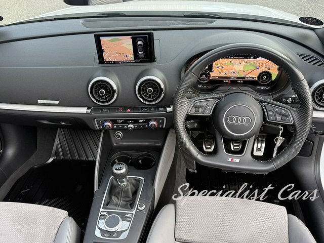 Audi A3 Cabriolet 2.0 Tdi S Line Convertible Euro White #3