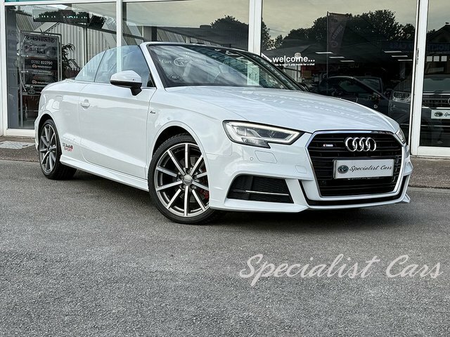 Audi A3 Cabriolet Tfsi Cod S Line White #8
