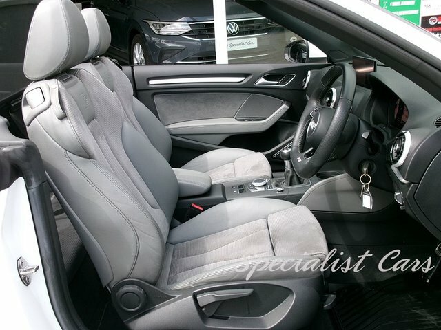 Audi A3 Cabriolet 2.0 Tdi S Line Convertible Euro White #5