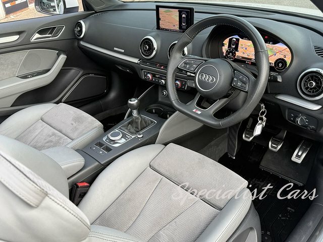 Audi A3 Cabriolet 2.0 Tdi S Line Convertible Euro White #4