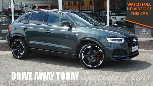 Audi Q3 2.0 Tdi Black Edition Suv S Tronic Quat Green