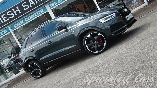 Audi Q3 2.0 Tfsi Black Edition S Tronic Quattro Euro 6 S White #19