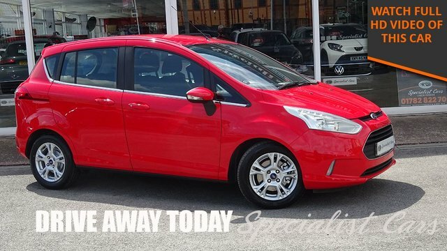 Ford B-Max 1.0T Ecoboost Zetec Mpv Euro 5 Red