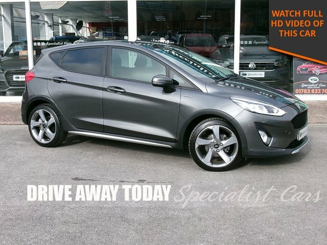 Ford Fiesta 1.0T Ecoboost Active X Hatchback DX68XTV Grey