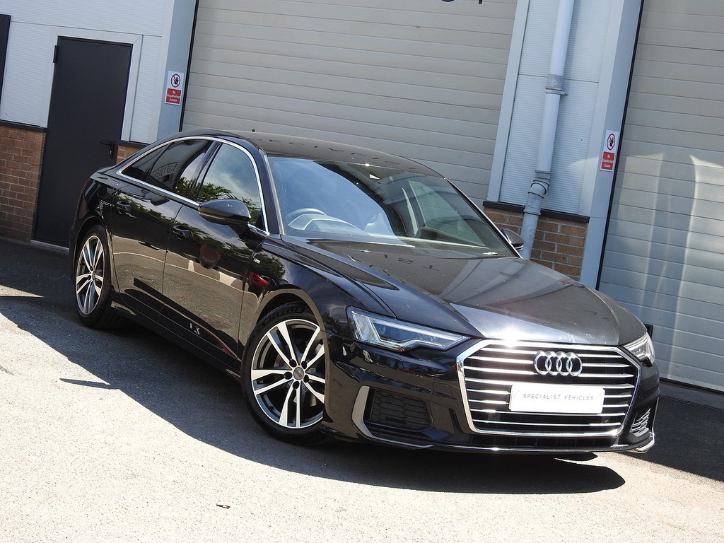 Audi A6 Saloon Tdi S Line Black #4