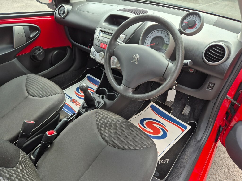 Peugeot 107 Active, Motorhome Tow Car Braked A Frame Red #5