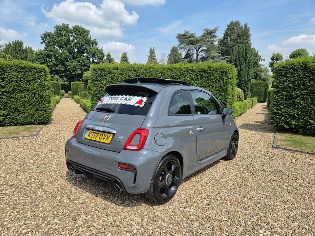 Abarth 595 Turismo Motorhome Tow Car Electronic Grey #6