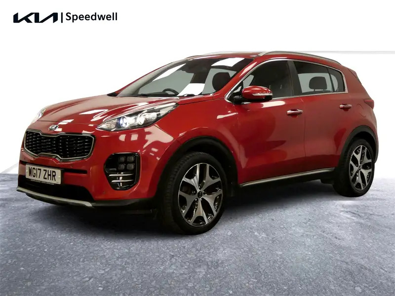 Kia Sportage 1.7 Crdi Gt-line Edition Euro 6 Ss Red #3