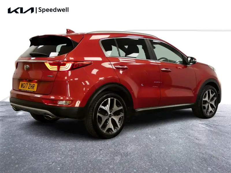 Kia Sportage 1.7 Crdi Gt-line Edition Euro 6 Ss Red #4