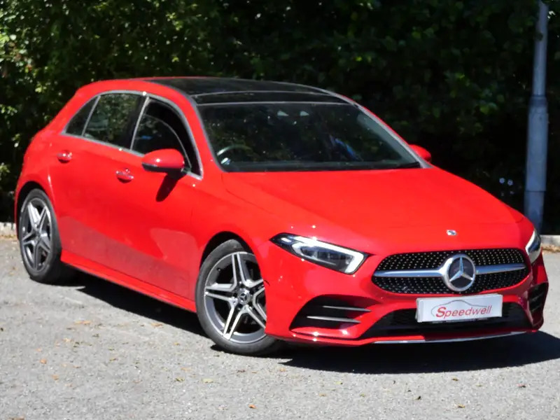 Mercedes-Benz A Class 1.5 A180d Amg Line Premium Plus 7G-dct Euro 6 S FX68PJJ Red #2