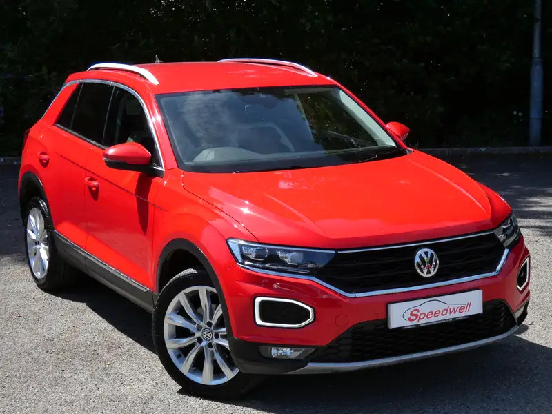 Volkswagen T-Roc 1.6 Tdi Sel Euro 6 Ss DV68JYB Red #2