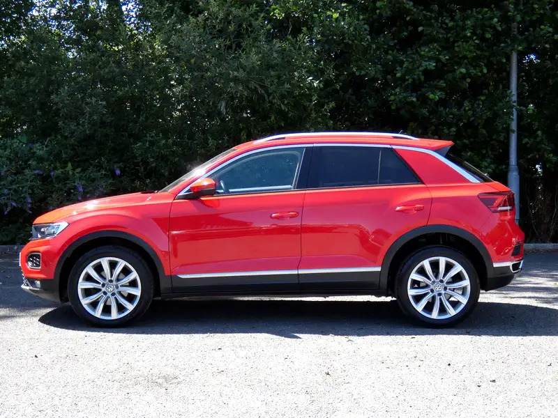 Volkswagen T-Roc 1.6 Tdi Sel Euro 6 Ss DV68JYB Red #5