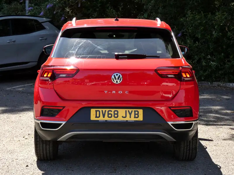 Volkswagen T-Roc 1.6 Tdi Sel Euro 6 Ss DV68JYB Red #6