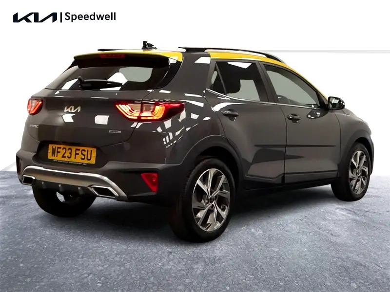Kia Stonic 1.0 T-gdi Mhev Gt-line S Dct Euro 6 Ss WF23FSU Grey #5