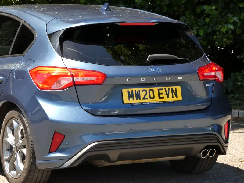 Ford Focus 1.0T Ecoboost St-line Euro 6 Ss MW20EVN Blue #6