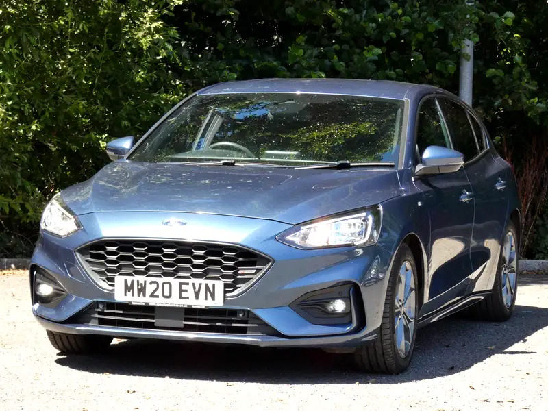 Ford Focus 1.0T Ecoboost St-line Euro 6 Ss MW20EVN Blue #3