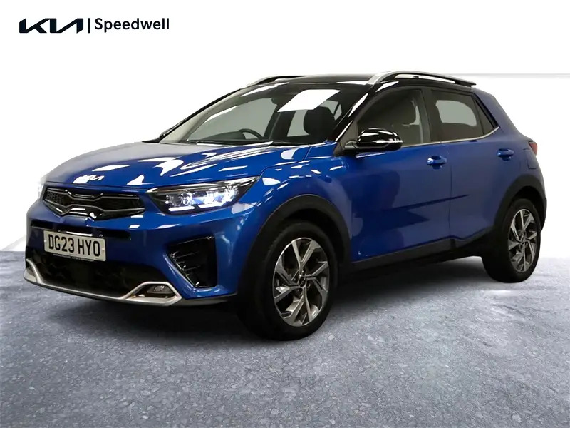 Kia Stonic 1.0 T-gdi Mhev Gt-line S Euro 6 Ss DG23HYO Blue #4
