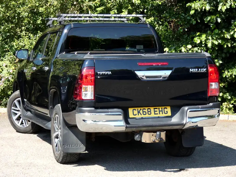 Toyota HILUX 2.4 D-4d Invincible 4Wd Euro 6 Ss Tss Black #5