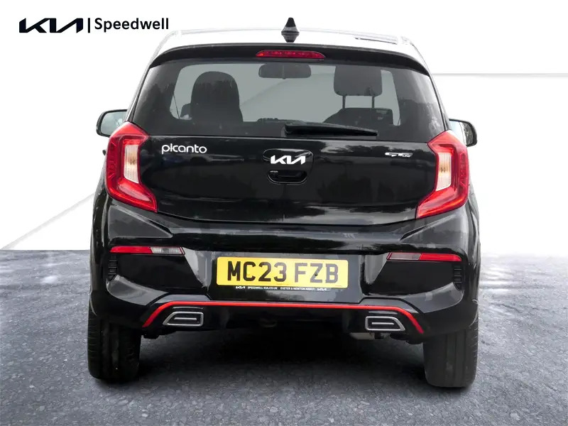 Kia Picanto 1.0 Dpi Gt-line Euro 6 Ss MC23FZB Black #5