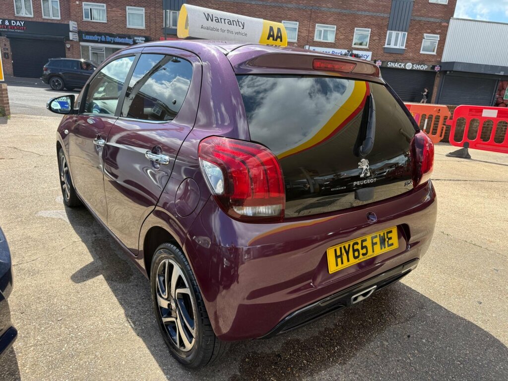 Peugeot 108 1.2 Vti Puretech Feline Euro 5 HY65FWE Purple #4