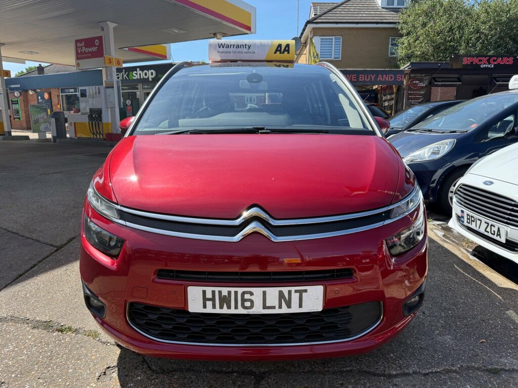Citroen Grand C4 Picasso 1.6 Bluehdi Exclusive Eat6 Euro 6 Ss Red #2
