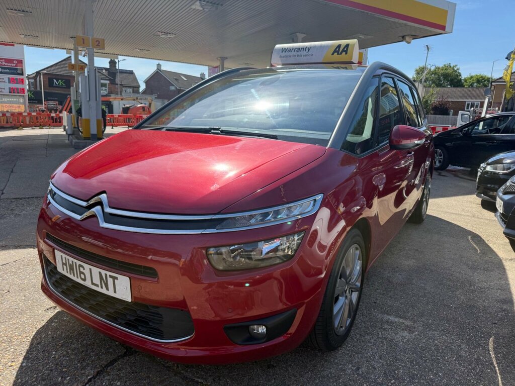 Citroen Grand C4 Picasso 1.6 Bluehdi Exclusive Eat6 Euro 6 Ss Red #3
