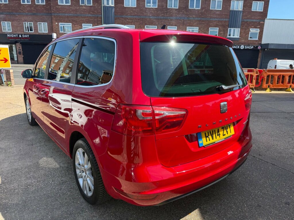 Seat Alhambra 2.0 Tdi Ecomotive Cr Se Euro 5 Ss Red #4
