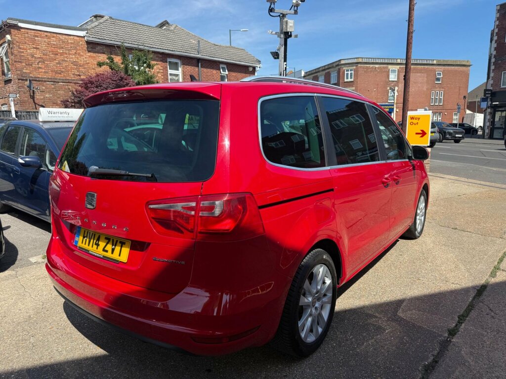 Seat Alhambra 2.0 Tdi Ecomotive Cr Se Euro 5 Ss Red #6