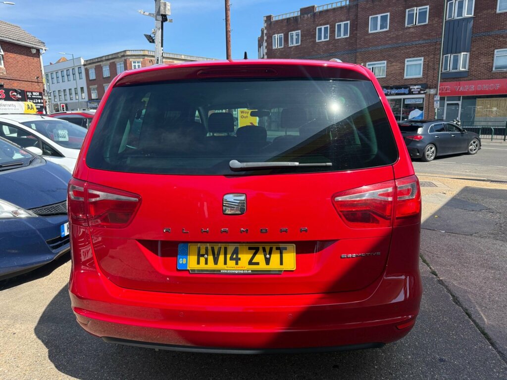 Seat Alhambra 2.0 Tdi Ecomotive Cr Se Euro 5 Ss Red #5