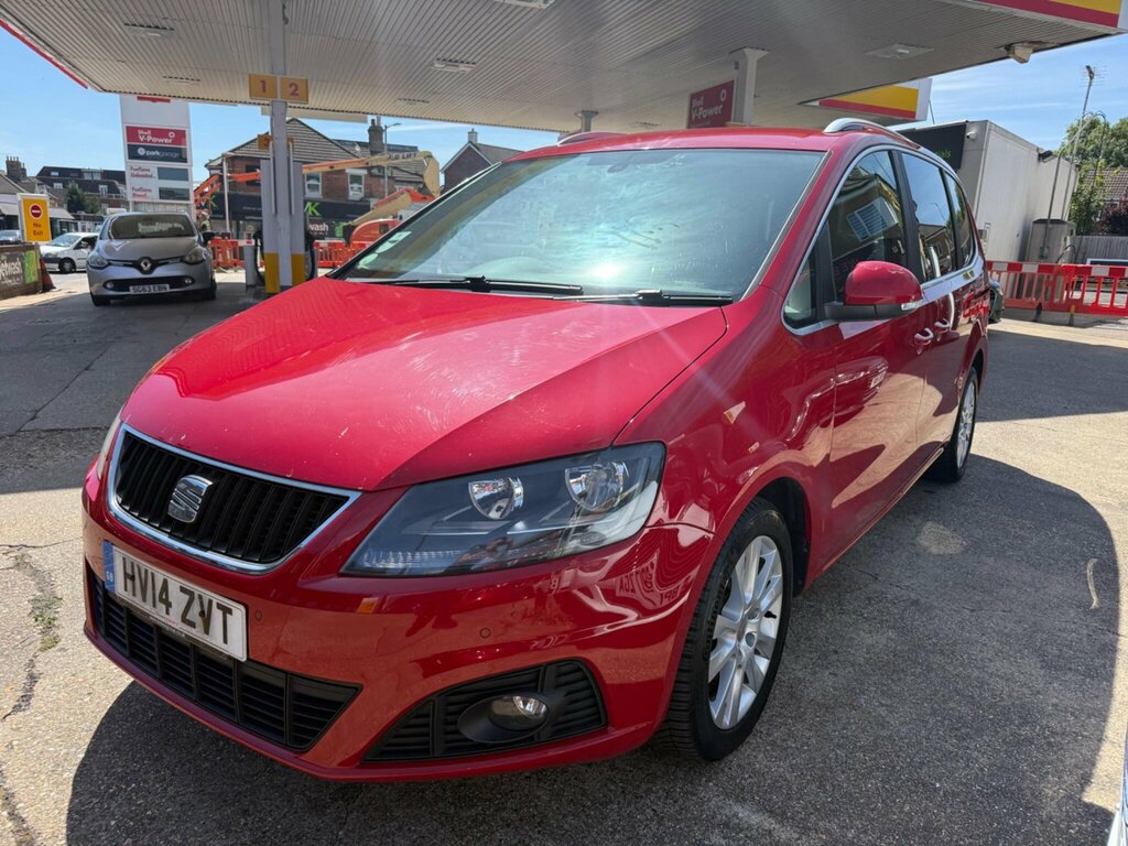 Seat Alhambra 2.0 Tdi Ecomotive Cr Se Euro 5 Ss Red #3