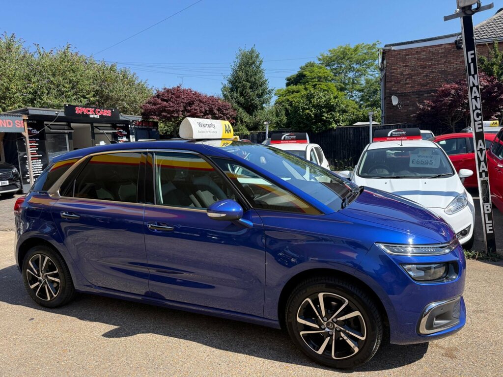 Citroen C4 Picasso 1.6 Bluehdi Flair Eat6 Euro 6 Ss Blue #6