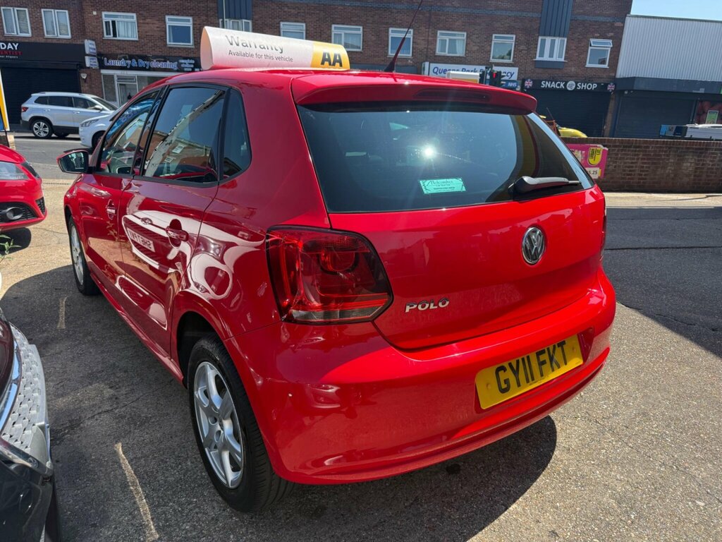 Volkswagen Polo 1.2 Moda Euro 5 GY11FKT Red #4