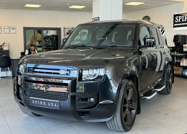 Land Rover Defender 110 P525 V8 Suv Black #4