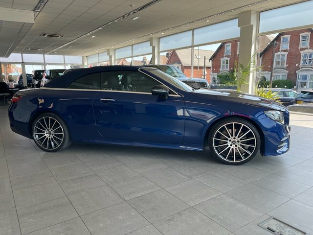 Mercedes-Benz E Class E220d Amg Line Cabriolet Blue #3