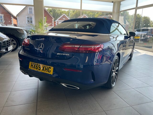 Mercedes-Benz E Class E220d Amg Line Cabriolet Blue #5