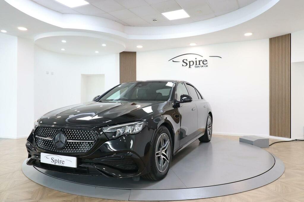 Mercedes-Benz E Class Saloon 2.0 E200h Mhev Amg Line G-tronic Euro 6 S Black