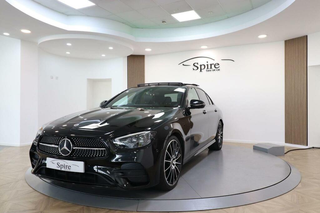 Mercedes-Benz E Class Saloon 2.0 E220d Amg Line Night Edition Premium P Black