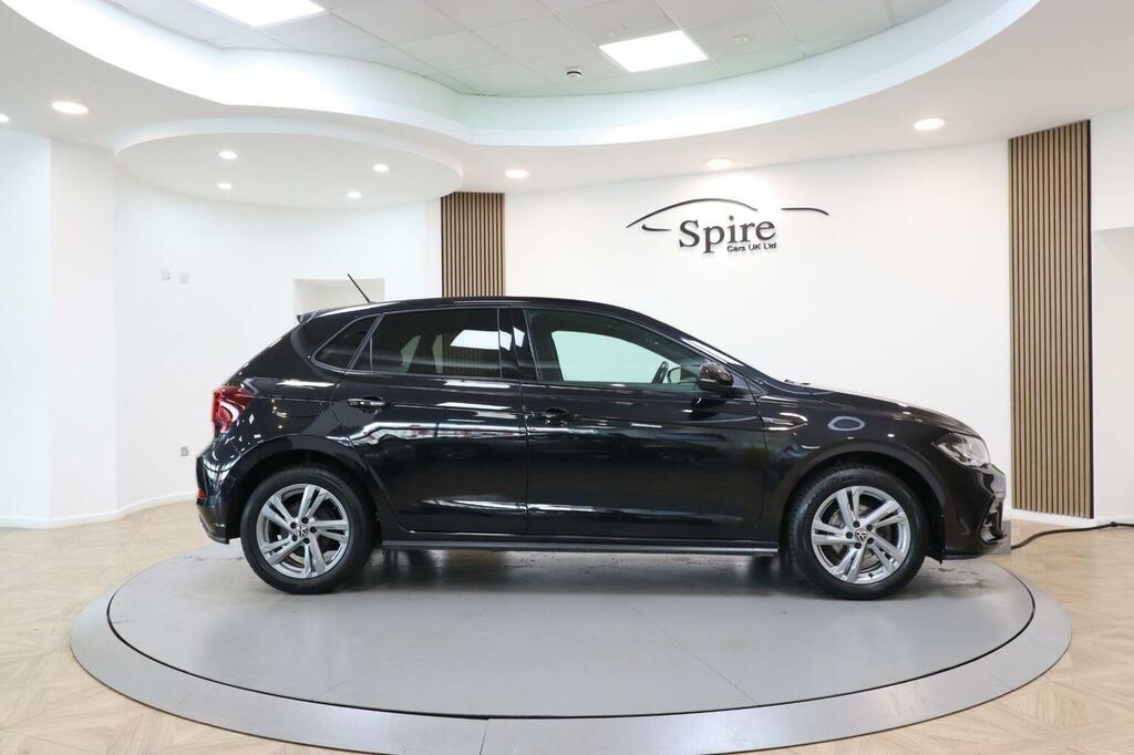 Volkswagen Polo 1.0 Tsi R-line Dsg Euro 6 Ss Black #4