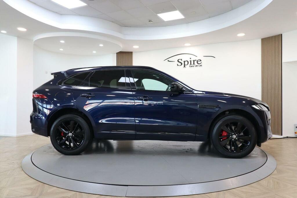 Jaguar F-Pace Suv 2.0 D200 Mhev R-dynamic Se Black Awd Euro Blue #4