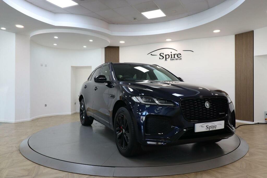 Jaguar F-Pace Suv 2.0 D200 Mhev R-dynamic Se Black Awd Euro Blue #3