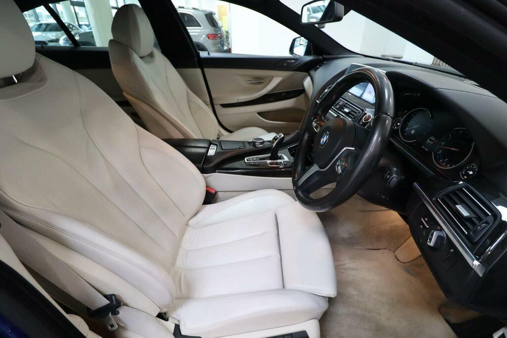 BMW 6 Series Gran Coupe 3.0 640D M Sport Gran Coupe 309 Bhp Blue #21