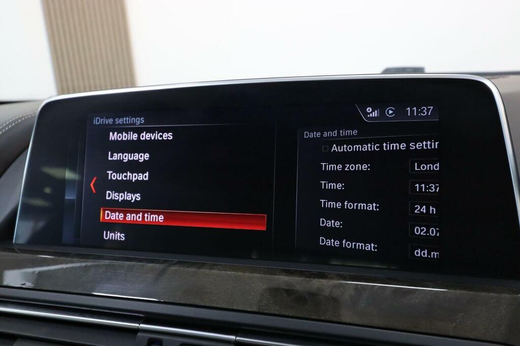 BMW 6 Series Gran Coupe 3.0 640D M Sport Gran Coupe 309 Bhp Blue #60
