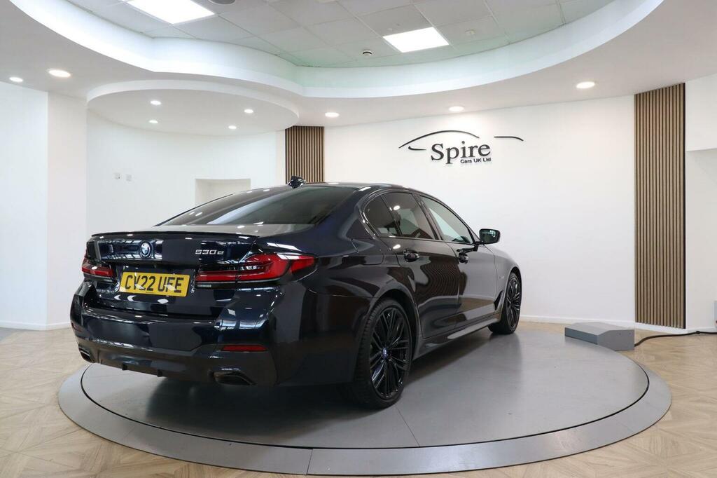 BMW 5 Series 2.0 530E 12Kwh M Sport Steptronic Euro 6 Ss Black #5
