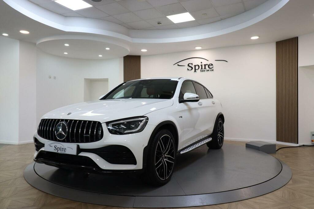 Mercedes-Benz GLC Class 3.0 Glc43 V6 Amg Premium Plus Coupe G-tronic 4M White