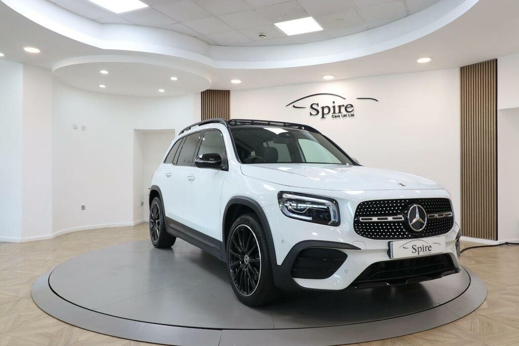 Mercedes-Benz GLB Class Suv 1.3 Glb200 Amg Line Night Edition Premium Plu KP23HRU White #3