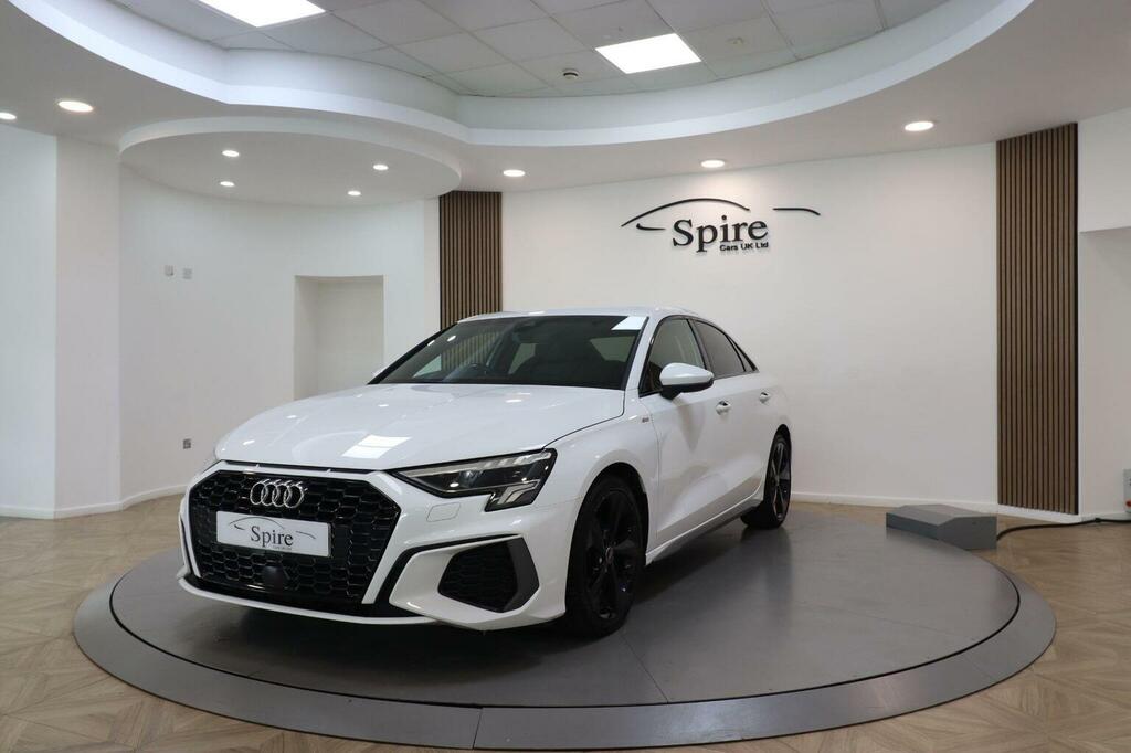 Audi A3 1.0 Tfsi 30 S Line S Tronic Euro 6 Ss White