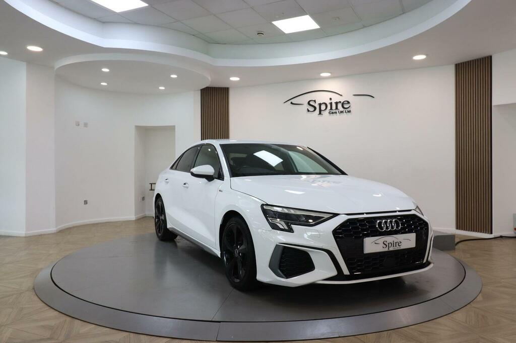 Audi A3 1.0 Tfsi 30 S Line S Tronic Euro 6 Ss White #3