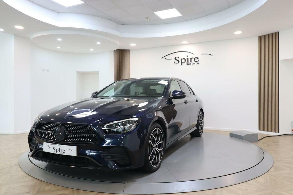 Mercedes-Benz E Class 2.0 E220dh Mhev Amg Line Premium G-tronic Euro Blue