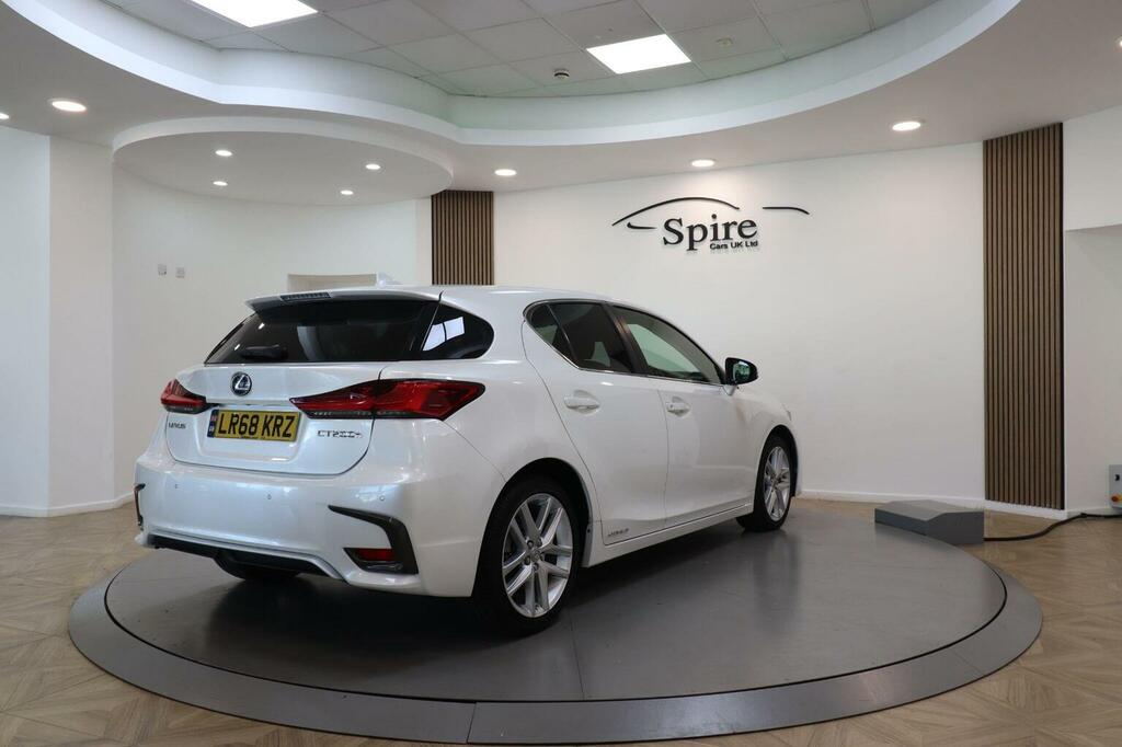 Lexus CT Hatchback 1.8 200H Luxury E-cvt Euro 6 Ss White #5