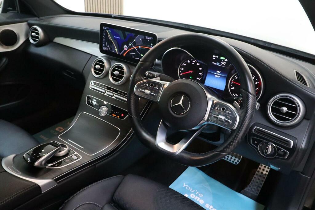Mercedes-Benz C Class C 300 Amg Line Prem Mhe Grey #13